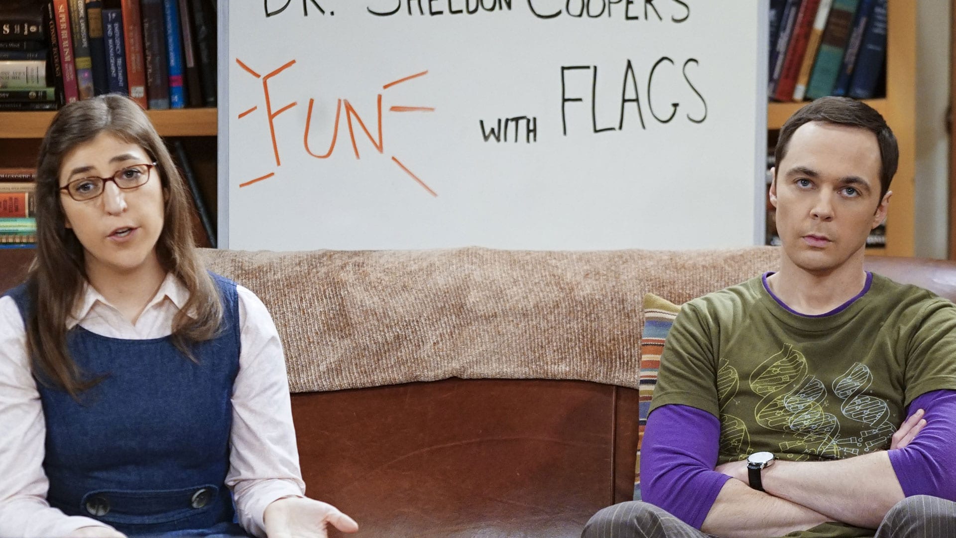 The Big Bang Theory Amy and Sheldon background